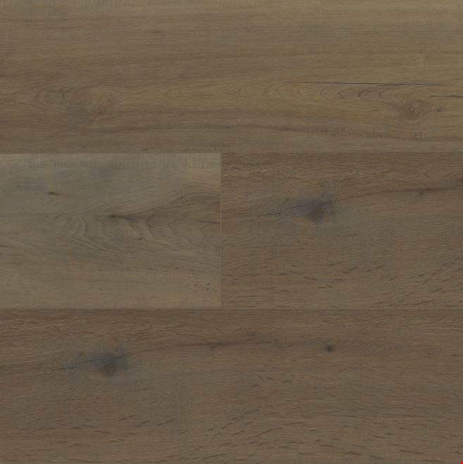 Paramount RigidCORE Cornerstone: Sandy Brown 7" x 48" Waterproof Rigid Luxury Vinyl Plank with attached pad RC310