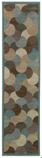 Oriental Weavers Adrienne Beige (A3729F058229ST) Runner 1'10" x 7'6" Area Rug