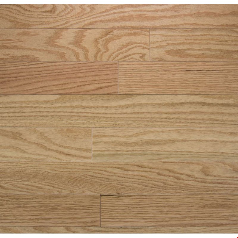 Somerset Color Plank Collection: Natural Red Oak 3/4" x 4" Solid Oak Hardwood PP41ROB