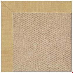 Capel Rugs Creative Concepts Cane Wicker - Dupione Bamboo (100) Octagon 8' x 8' Area Rug