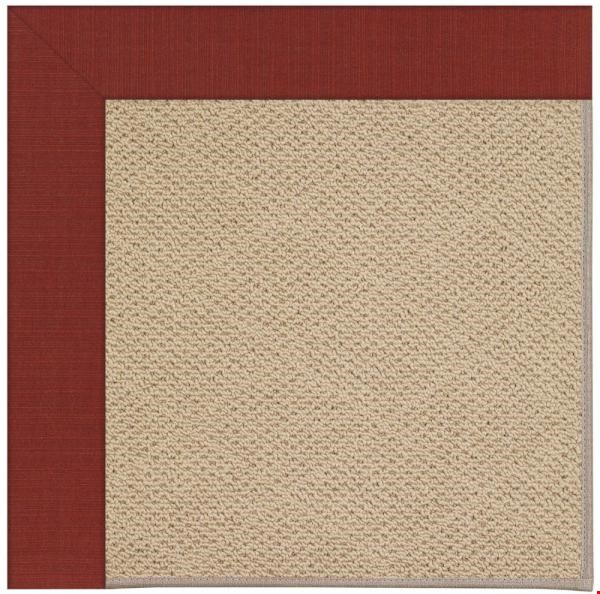 Capel Rugs Creative Concepts Cane Wicker - Dupione Henna (585) Octagon 8' x 8' Area Rug