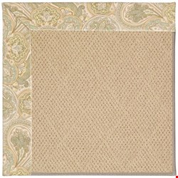 Capel Rugs Creative Concepts Cane Wicker - Paddock Shawl Mineral (310) Octagon 10' x 10' Area Rug