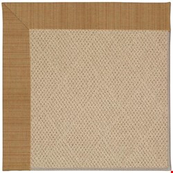 Capel Rugs Creative Concepts Cane Wicker - Dupione Caramel (150) Octagon 12' x 12' Area Rug