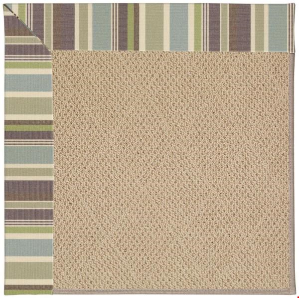Capel Rugs Creative Concepts Cane Wicker - Brannon Whisper (422) Octagon 12' x 12' Area Rug