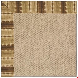 Capel Rugs Creative Concepts Cane Wicker - Java Journey Chestnut (750) Runner 2' 6