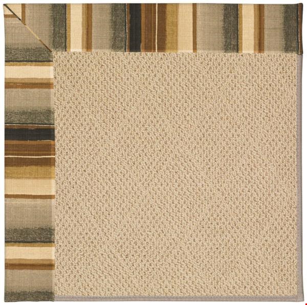 Capel Rugs Creative Concepts Cane Wicker - Kalani Coal (330) Runner 2' 6" x 10' Area Rug