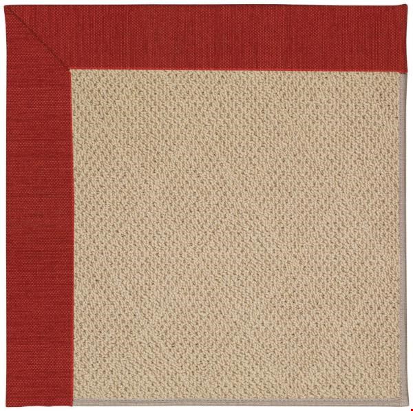 Capel Rugs Creative Concepts Cane Wicker - Canvas Cherry (537) Runner 2' 6" x 10' Area Rug