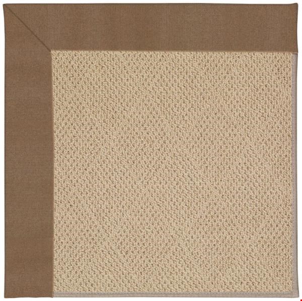 Capel Rugs Creative Concepts Cane Wicker - Canvas Cocoa (747) Runner 2' 6" x 10' Area Rug