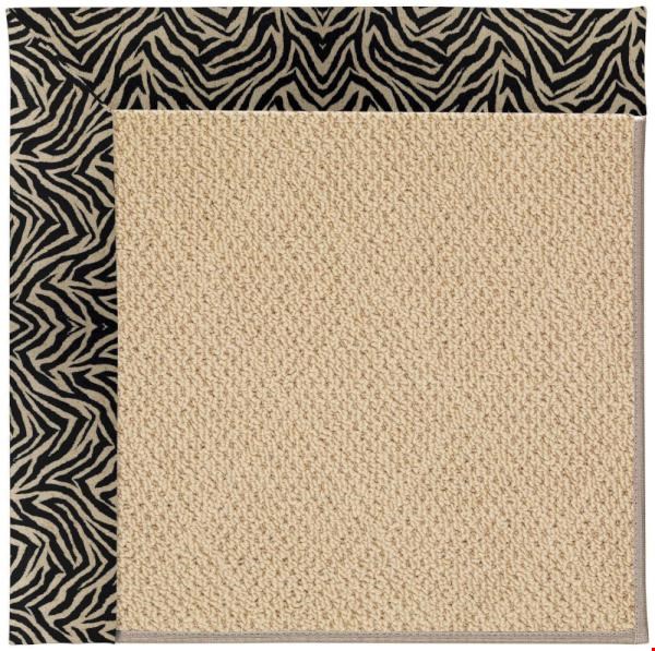 Capel Rugs Creative Concepts Cane Wicker - Wild Thing Onyx (396) Runner 2' 6" x 12' Area Rug