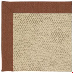 Capel Rugs Creative Concepts Cane Wicker - Linen Chili (845) Runner 2' 6