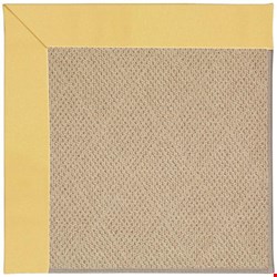 Capel Rugs Creative Concepts Cane Wicker - Canvas Canary (137) Rectangle 3' x 5' Area Rug