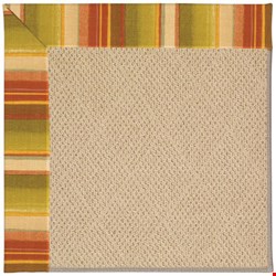 Capel Rugs Creative Concepts Cane Wicker - Kalani Samba (224) Rectangle 4' x 4' Area Rug