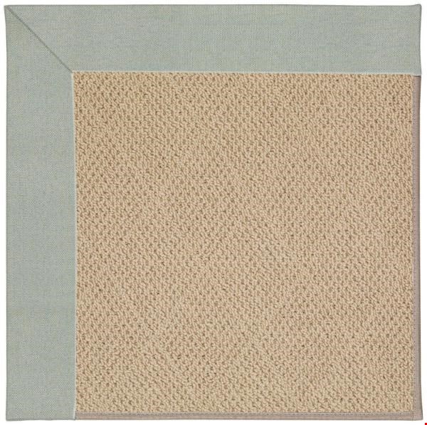 Capel Rugs Creative Concepts Cane Wicker - Canvas Spa Blue (427) Rectangle 4' x 4' Area Rug
