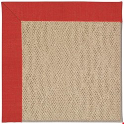 Capel Rugs Creative Concepts Cane Wicker - Dupione Crimson (575) Rectangle 4' x 4' Area Rug