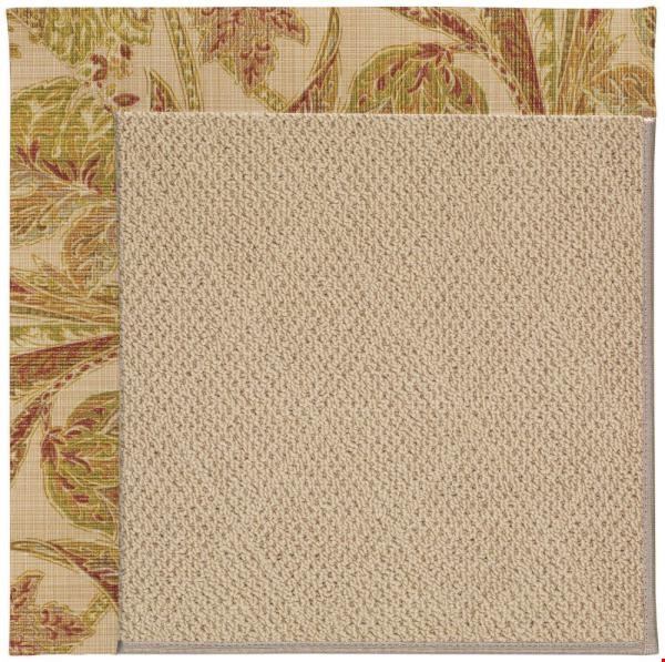 Capel Rugs Creative Concepts Cane Wicker - Cayo Vista Sand (710) Rectangle 4' x 4' Area Rug