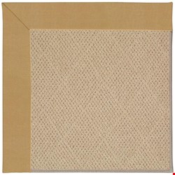 Capel Rugs Creative Concepts Cane Wicker - Canvas Brass (180) Rectangle 4' x 6' Area Rug