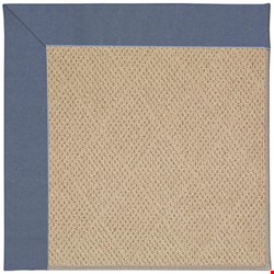 Capel Rugs Creative Concepts Cane Wicker - Canvas Sapphire Blue (487) Rectangle 5' x 8' Area Rug