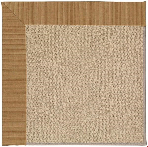 Capel Rugs Creative Concepts Cane Wicker - Dupione Caramel (150) Rectangle 6' x 6' Area Rug