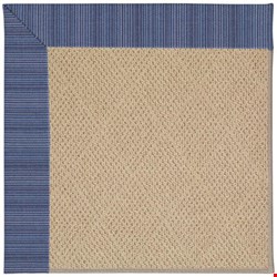 Capel Rugs Creative Concepts Cane Wicker - Vierra Navy (455) Rectangle 6' x 6' Area Rug