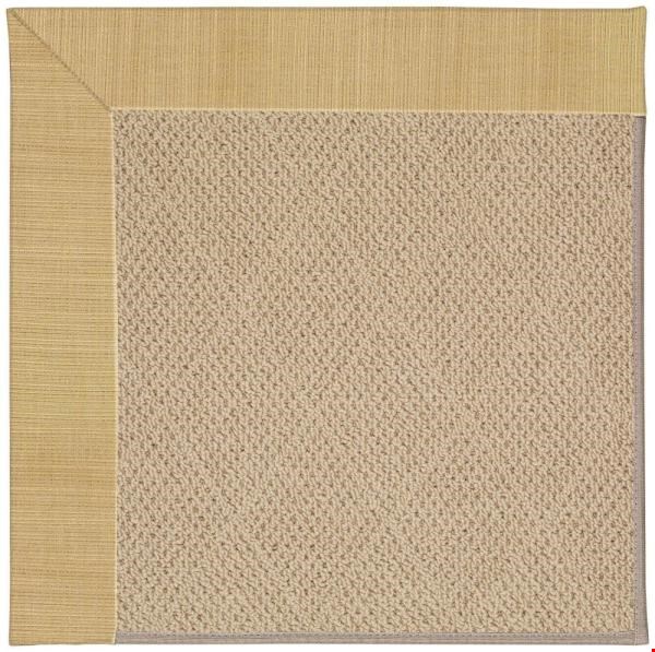 Capel Rugs Creative Concepts Cane Wicker - Dupione Bamboo (100) Rectangle 7' x 9' Area Rug