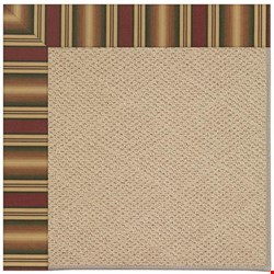 Capel Rugs Creative Concepts Cane Wicker - Weston Ginger (720) Rectangle 7' x 9' Area Rug
