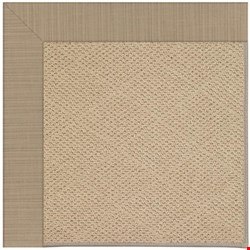 Capel Rugs Creative Concepts Cane Wicker - Dupione Sand (725) Rectangle 7' x 9' Area Rug