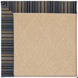 Capel Rugs Creative Concepts Cane Wicker - Vera Cruz Ocean (445) Rectangle 8' x 8' Area Rug