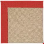 Dupione Crimson (575) Rectangle 8' 8'