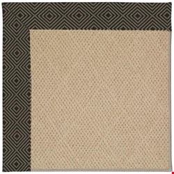 Capel Rugs Creative Concepts Cane Wicker - Fortune Lava (394) Rectangle 8' x 10' Area Rug