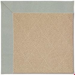 Capel Rugs Creative Concepts Cane Wicker - Canvas Spa Blue (427) Rectangle 8' x 10' Area Rug