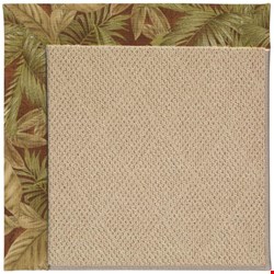 Capel Rugs Creative Concepts Cane Wicker - Bahamian Breeze Cinnamon (875) Rectangle 9' x 12' Area Rug