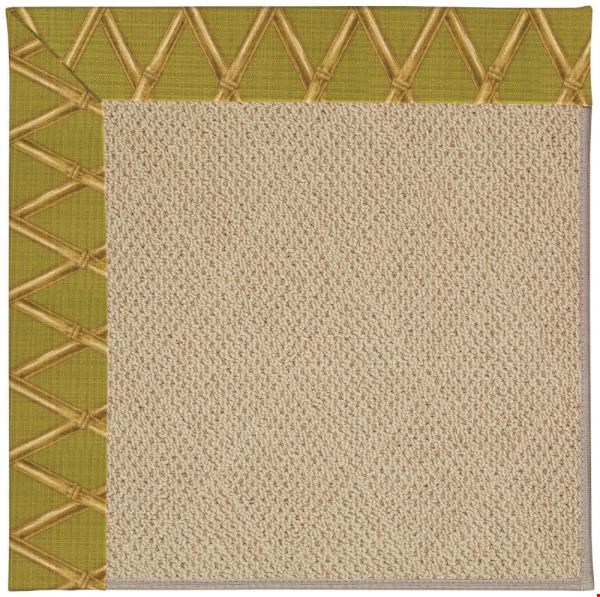 Capel Rugs Creative Concepts Cane Wicker - Bamboo Tea Leaf (236) Rectangle 10' x 10' Area Rug