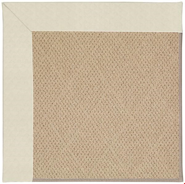 Capel Rugs Creative Concepts Cane Wicker - Canvas Sun Tile (612) Rectangle 10' x 10' Area Rug