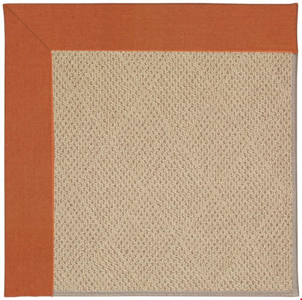 Capel Rugs Creative Concepts Cane Wicker - Canvas Rust (837) Rectangle 10' x 10' Area Rug