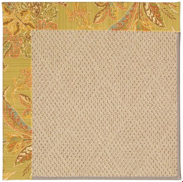 Capel Rugs Creative Concepts Cane Wicker - Cayo Vista Tea Leaf (210) Rectangle 10' x 14' Area Rug
