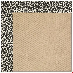 Capel Rugs Creative Concepts Cane Wicker - Coral Cascade Ebony (385) Rectangle 10' x 14' Area Rug