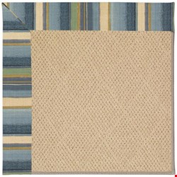 Capel Rugs Creative Concepts Cane Wicker - Kalani Ocean (417) Rectangle 10' x 14' Area Rug