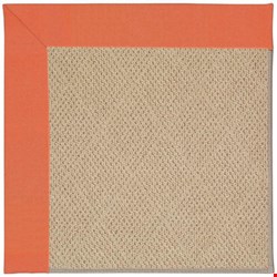 Capel Rugs Creative Concepts Cane Wicker - Canvas Melon (817) Rectangle 10' x 14' Area Rug