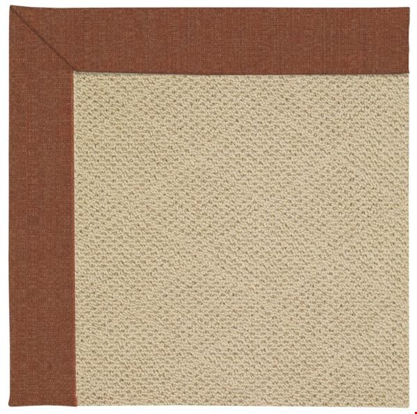 Capel Rugs Creative Concepts Cane Wicker - Linen Chili (845) Rectangle 12' x 12' Area Rug