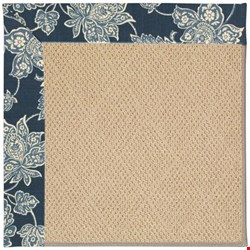 Capel Rugs Creative Concepts Cane Wicker - Bandana Indigo (465) Rectangle 12' x 15' Area Rug