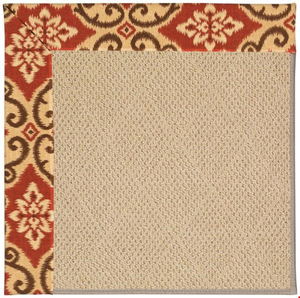 Capel Rugs Creative Concepts Cane Wicker - Shoreham Brick (800) Rectangle 12' x 15' Area Rug