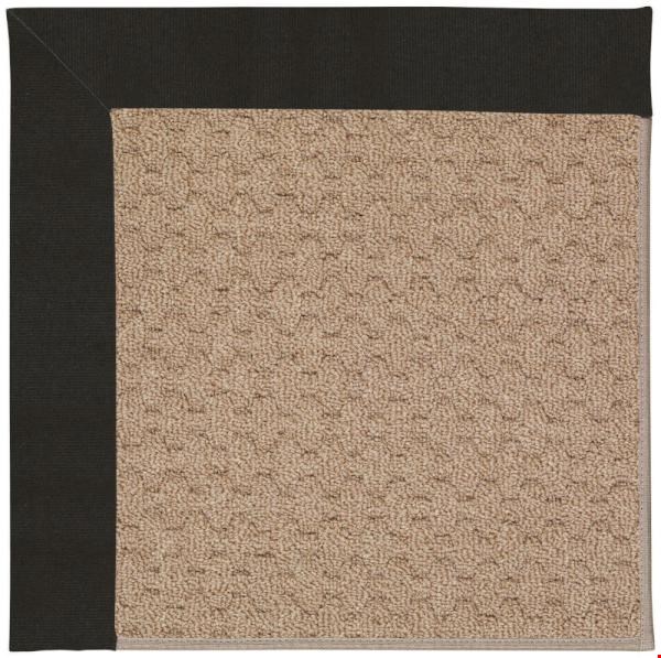 Capel Rugs Creative Concepts Grassy Mountain - Canvas Black (314) Octagon 4' x 4' Area Rug