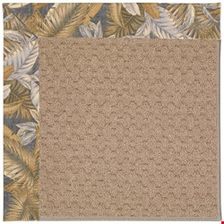Capel Rugs Creative Concepts Grassy Mountain - Bahamian Breeze Ocean (420) Octagon 4' x 4' Area Rug