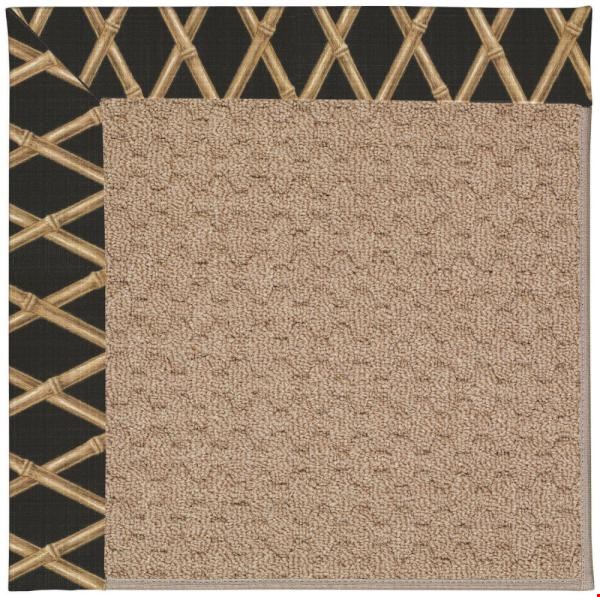 Capel Rugs Creative Concepts Grassy Mountain - Bamboo Coal (356) Octagon 6' x 6' Area Rug