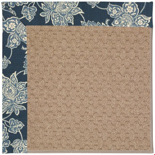 Capel Rugs Creative Concepts Grassy Mountain - Bandana Indigo (465) Octagon 6' x 6' Area Rug