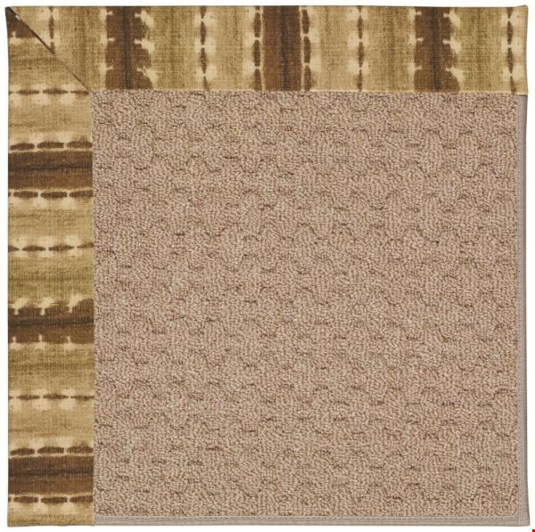 Capel Rugs Creative Concepts Grassy Mountain - Java Journey Chestnut (750) Octagon 6' x 6' Area Rug