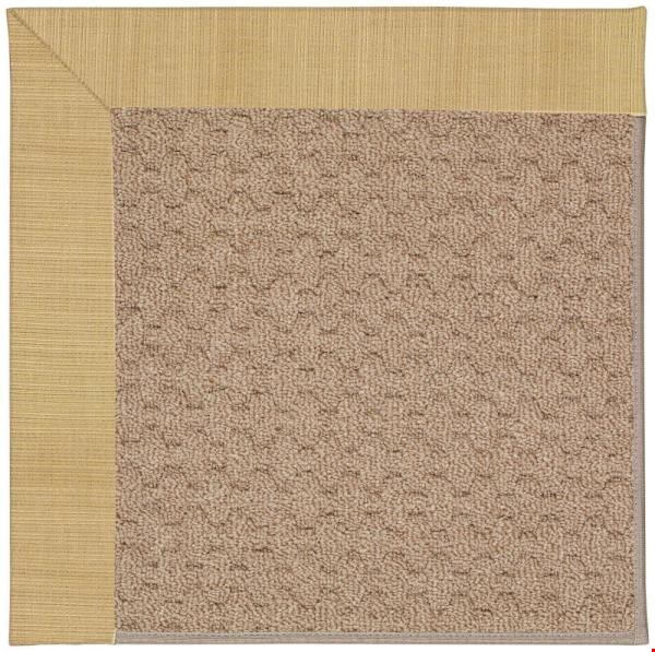 Capel Rugs Creative Concepts Grassy Mountain - Dupione Bamboo (100) Octagon 8' x 8' Area Rug