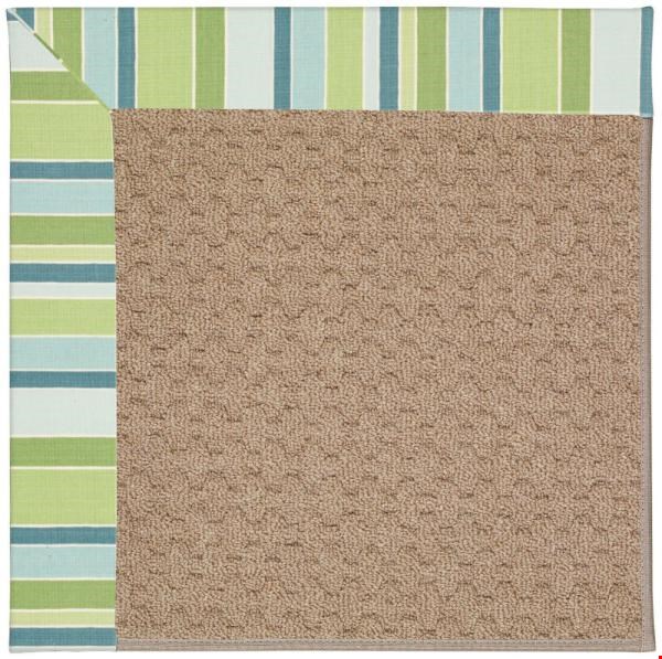 Capel Rugs Creative Concepts Grassy Mountain - Capri Stripe Breeze (430) Octagon 8' x 8' Area Rug