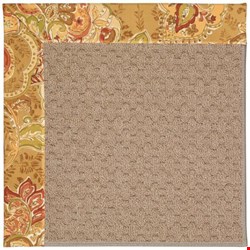 Capel Rugs Creative Concepts Grassy Mountain - Tuscan Vine Adobe (830) Octagon 12' x 12' Area Rug