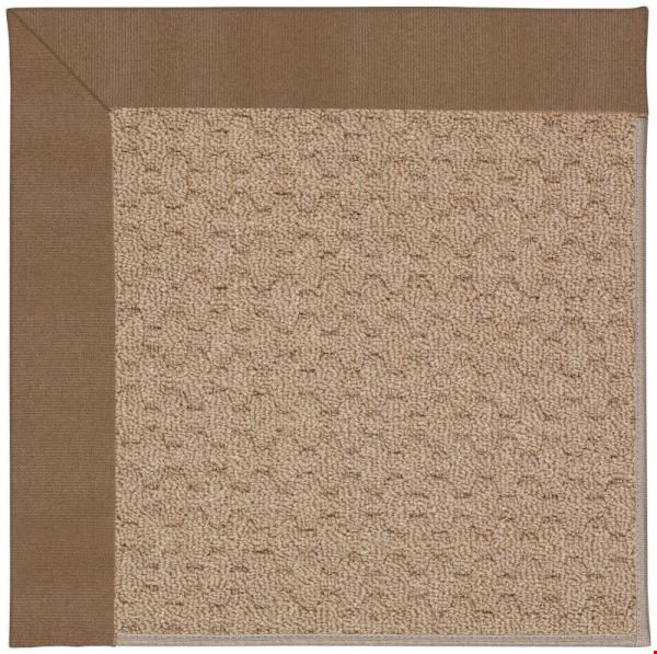 Capel Rugs Creative Concepts Grassy Mountain - Canvas Cocoa (747) Rectangle 4' x 4' Area Rug